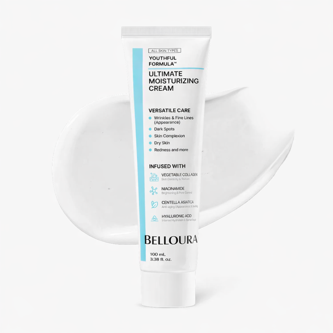Crème Hydratante Ultime Belloura – Soin Anti-Âge & Hydratation Intense (100ml)