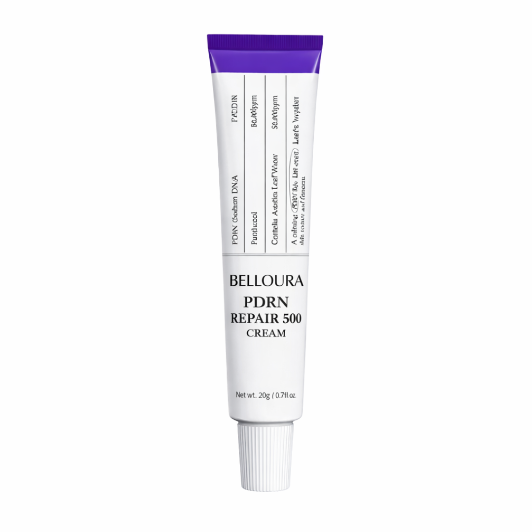 Crème Réparatrice PDRN 500 Belloura – Soin Régénérant & Réparateur (20g)