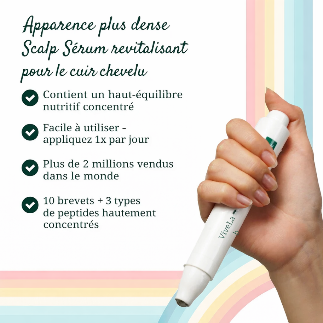 Sérum Croissance Capillaire Vivelab (15ml) – Biotine & Peptides