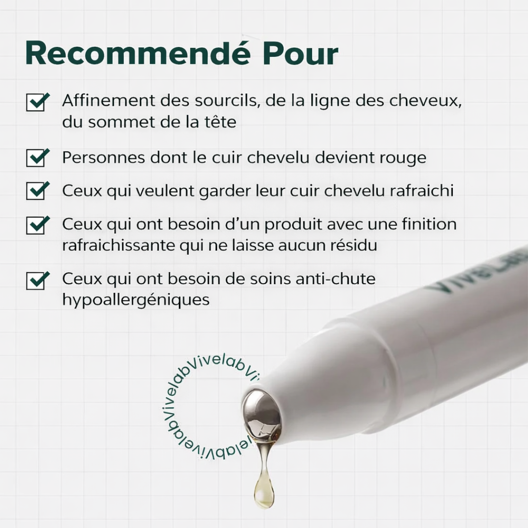 Sérum Croissance Capillaire Vivelab (15ml) – Biotine & Peptides