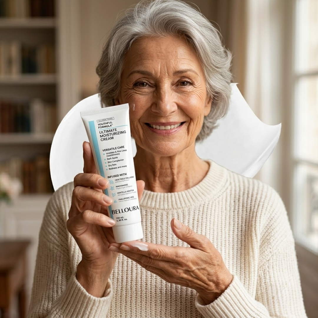 Crème Hydratante Ultime Belloura – Soin Anti-Âge & Hydratation Intense (100ml)