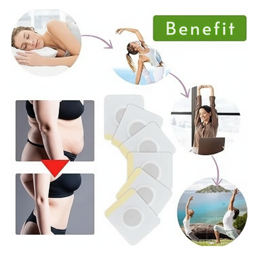 Patch Minceur Belloura – Patch Détox & Perte de Poids (50 Pièces)