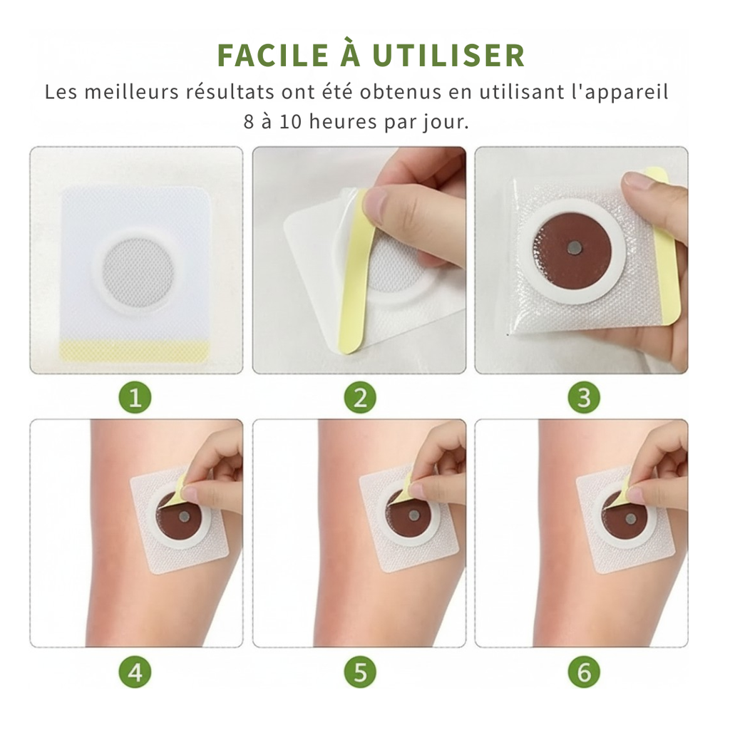 Patch Minceur Belloura – Patch Détox & Perte de Poids (50 Pièces)